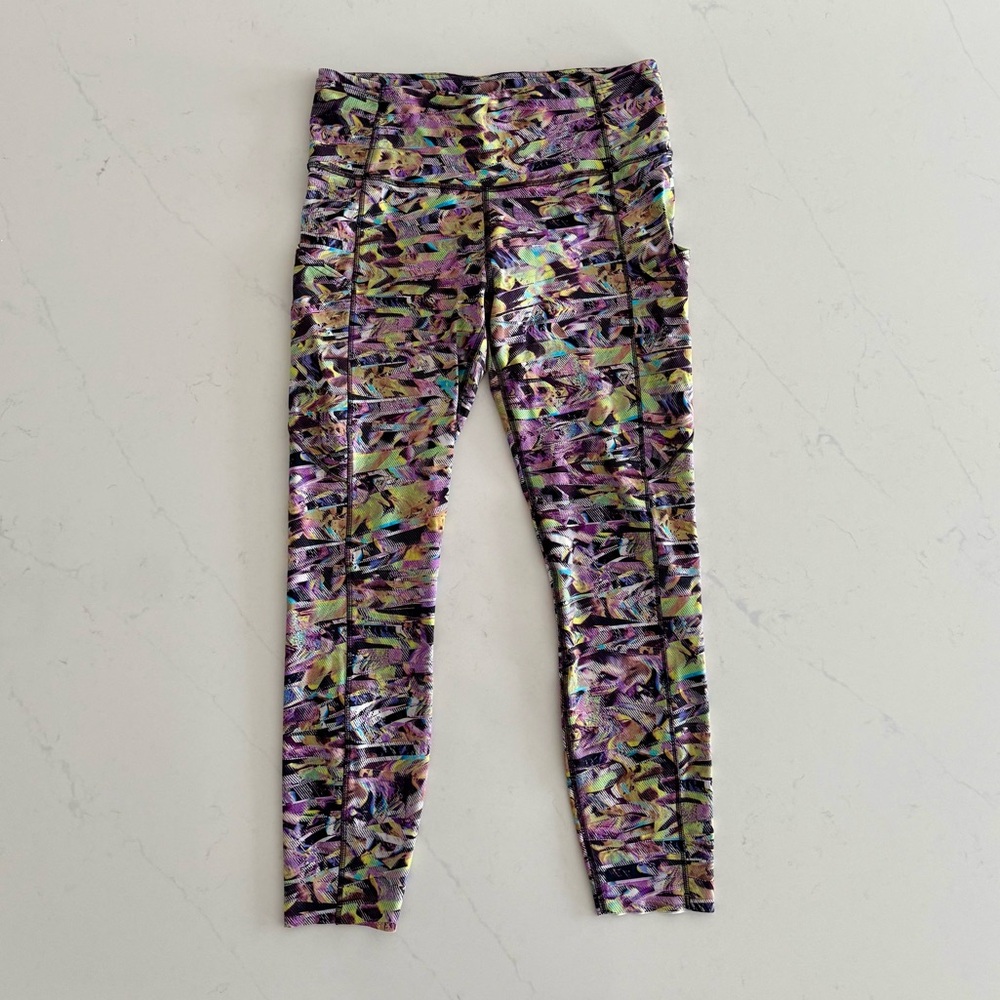 lululemon fast & free 25” *seawheeze